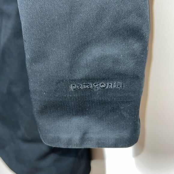 Patagonia Women's Black Down Insulated Powder Town Hooded Parka H2NO Womens M - Picture 6 of 10